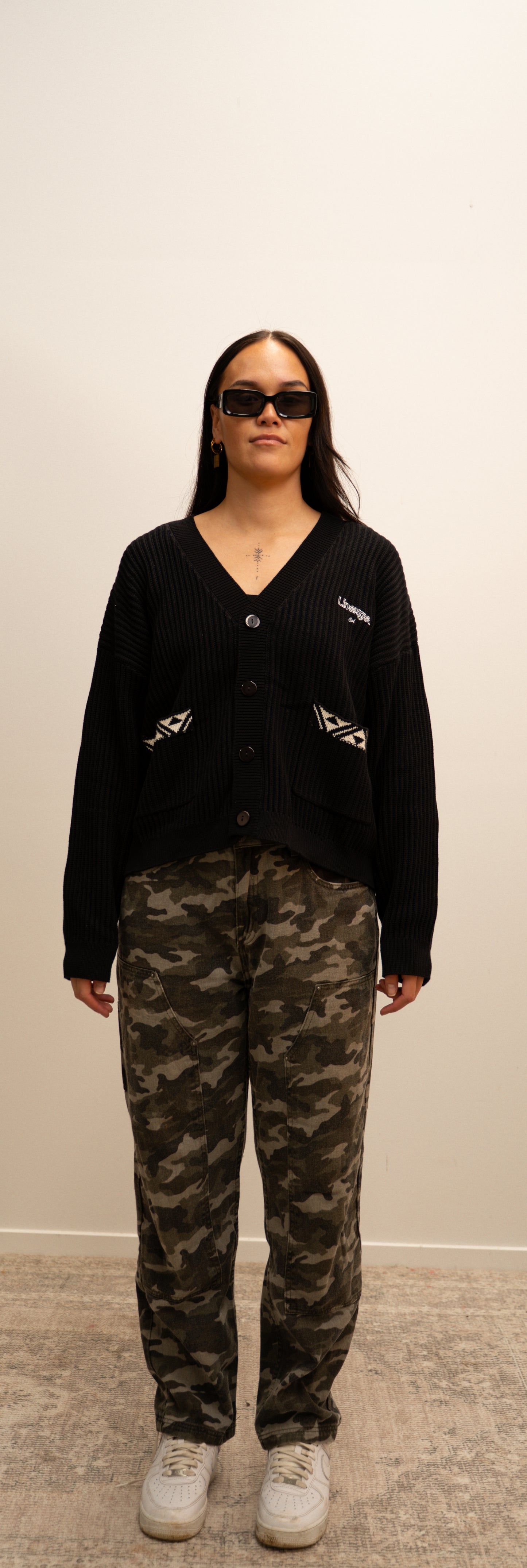 Te Kore - Black Cardigan