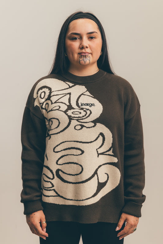 Tiki Knit – Brown (Pre-Order)