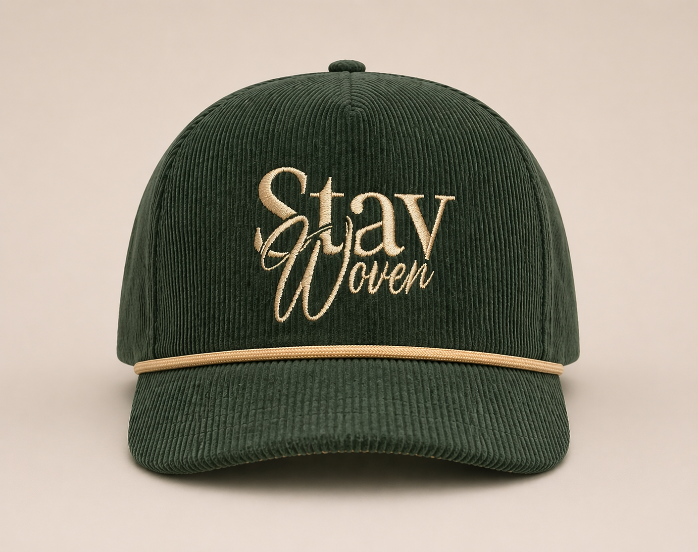 Stay woven pōtae