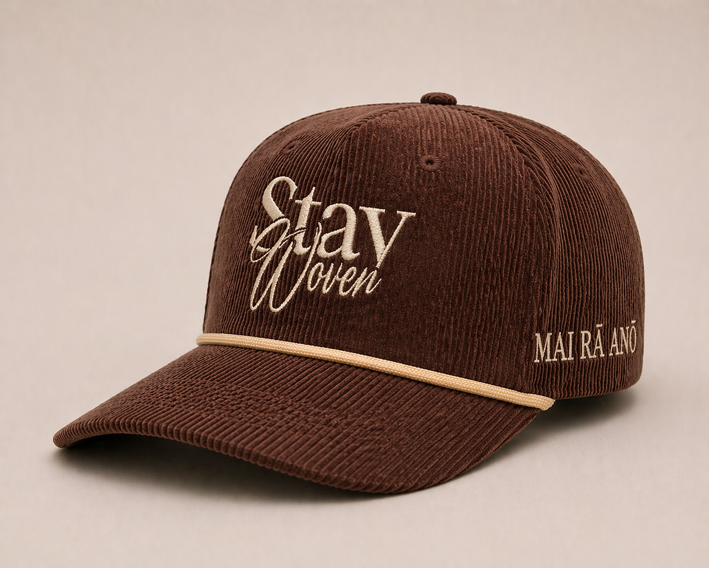 Stay woven pōtae